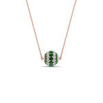 Load image into Gallery viewer, emerald-ball-pendant-0.70-ct-in-FDPD8433GEMGR-NL-RG