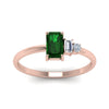 Load image into Gallery viewer, emerald-cluster-commitemt-ring-in-rose-gold-FD9008EMGEMGR-NL-RG