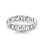 Load image into Gallery viewer, emerald-cut-3-carat-eternity-diamond-wedding-band-in-white-gold-FD-10417EMBANGLE5-3.00CTCT-NL-WG