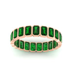 Load image into Gallery viewer, emerald-cut-3-carat-eternity-emerald-wedding-band-in-rose-gold-FD-10417EMBGEMGRANGLE5-3.00CTCT-NL-RG