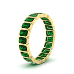 Load image into Gallery viewer, emerald-cut-3-carat-eternity-emerald-wedding-band-in-yellow-gold-FD-10417EMBGEMGRANGLE2-3.00CTCT-NL-YG