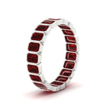 Load image into Gallery viewer, emerald-cut-3-carat-eternity-ruby-wedding-band-in-white-gold-FD-10417EMBGRUDRANGLE2-3.00CTCT-NL-WG