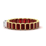 Load image into Gallery viewer, emerald-cut-3-carat-eternity-ruby-wedding-band-in-yellow-gold-FD-10417EMBGRUDR-3.00CT-NL-YG-HW