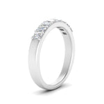 Load image into Gallery viewer, emerald-cut-8-stone-wedding-band-in-FD9591B-NL-WG