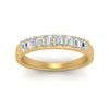 Load image into Gallery viewer, emerald-cut-8-stone-wedding-band-in-FD9591B-NL-YG