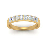 Load image into Gallery viewer, emerald-cut-8-stone-wedding-band-in-FD9591B-NL-YG