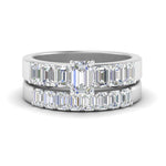 Load image into Gallery viewer, emerald-cut-accent-emerald-cut-diamond-wedding-set-in-FD9591EMANGLE3-NL-WG