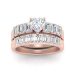 Load image into Gallery viewer, emerald-cut-accent-heart-diamond-wedding-set-in-FD9591HTANGLE3-NL-RG