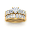 Load image into Gallery viewer, emerald-cut-accent-heart-diamond-wedding-set-in-FD9591HTANGLE3-NL-YG