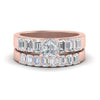 Load image into Gallery viewer, emerald-cut-accent-princess-cut-diamond-wedding-set-in-FD9591PRANGLE3-NL-RG
