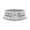 Load image into Gallery viewer, emerald-cut-accent-princess-cut-diamond-wedding-set-in-FD9591PRANGLE3-NL-WG