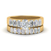Load image into Gallery viewer, emerald-cut-accent-round-diamond-wedding-set-in-FD9591ROANGLE3-NL-YG
