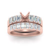 Load image into Gallery viewer, emerald-cut-accent-semi-mount-diamond-wedding-set-in-FD9591SMANGLE3-NL-RG
