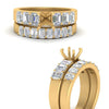 Load image into Gallery viewer, emerald-cut-accent-semi-mount-diamond-wedding-set-in-FD9591SMANGLE3-NL-YG