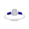 Load image into Gallery viewer, emerald-cut-bar-baguette-3-stone-sapphire-engagement-ring-in-white-gold-FDENS100EMRGSABLANGLE5-NL-WG