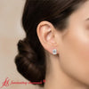 Load image into Gallery viewer, emerald-cut-basket-stud-earring-one-carat-diamond-in-white-gold-fdear10411em-model-nl-wg.jpg?v=1769501017