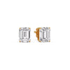 Load image into Gallery viewer, emerald-cut-basket-stud-earring-two-carat-diamond-in-yellow-gold-FD-EAR10411EMANGLE1-2.00CT-NL-YG.jpg?v=1769501017