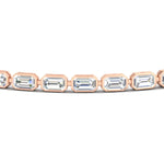 Load image into Gallery viewer, emerald-cut-bezel-tennis-diamond-bracelet-4-65-carat