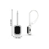 Load image into Gallery viewer, emerald-cut-black-onyx-halo-lever-back-2-ct-diamond-earring-in-white-gold-FD-EAR11235EMGBLACKANGLE1-2.00CT-NL-WG.jpg