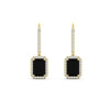Load image into Gallery viewer, emerald-cut-black-onyx-halo-lever-back-2-ct-diamond-earring-in-yellow-gold-FD-EAR11235EMGBLACKANGLE1-2.00CT-NL-YG.jpg