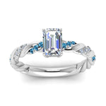 Load image into Gallery viewer, emerald-cut-blue-topaz-twisted-vine-engagement-ring-in-white-gold-FD9127EMRGICBLTOANGLE5-NL-WG