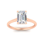 Load image into Gallery viewer, emerald-cut-classic-engagement-ring-for-women-in-rose-gold-FD11296EMRANGLE5-NL-RG