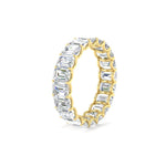 Load image into Gallery viewer, Emerald Cut Diamond Eternity Band 4 Carat