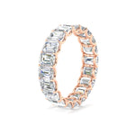 Load image into Gallery viewer, Emerald Cut Diamond Eternity Band 5 Carat