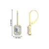 Load image into Gallery viewer, emerald-cut-diamond-halo-lever-back-2-ct-earring-in-yellow-gold-FD-EAR11235EMANGLE1-2.00CT-NL-YG.jpg