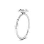Load image into Gallery viewer, emerald-cut-diamond-halo-petite-engagement-ring-in-white-gold-FD8523EMRANGLE3-NL-WG