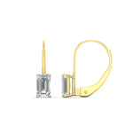 Load image into Gallery viewer, emerald-cut-diamond-leverback-3-ct.-solitaire-earrings-in-yellow-gold-FDEAR-9225EM-3.00 CT-NL-YG