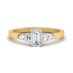 Load image into Gallery viewer, emerald-cut-diamond-ring-with-tapered-baguettes-in-FD10590EMRANGLE3-NL-YG