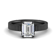 emerald-cut-diamond-solitaire-ring-with-ribbed-band-detail-in-black-gold-fdenr11663emsleep-nl-bg