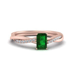Load image into Gallery viewer, emerald-cut-emerald-simple-engagement-ring-in-rose-gold-FD8253EMRGEMGR-NL-RG-GS.jpg