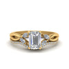 Load image into Gallery viewer, emerald-cut-engagement-ring-with-diamond-band-in-yellow-gold-FD8300EMB3-NL-YG.jpg