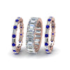 Load image into Gallery viewer, emerald-cut-eternity-band-with-matching-baguette-and-round-with-blue-sapphire-in-14K-rose-gold-FD8331BGSABLANGLE2-NL-RG_bacf2214-02f0-4424-99a7-2a424b9ffa94