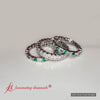 Load image into Gallery viewer, emerald-cut-eternity-band-with-matching-baguette-and-round-with-emerald-in-14K-white-gold-FD8331FANCYA5-NL-WG_80a8ce0b-00a4-40ec-975c-9ee8a9517195