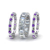 Load image into Gallery viewer, emerald-cut-eternity-band-with-matching-baguette-and-round-with-violac-topaz-in-18K-white-gold-FD8331BGVITOANGLE2-NL-WG_d20e538e-1f01-4e3c-85c8-388b9d2f5f9a