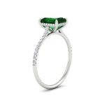 Load image into Gallery viewer, emerald-cut-green-emerald-under-halo-wedding-ring-with-diamond-in-white-gold-FD9788EMRGEMGR-NL-WG.jpg