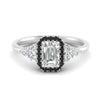 Load image into Gallery viewer, emerald-cut-halo-cluster-accent-black-diamond-engagement-ring-in-white-gold-FD10512EMRGBLACK-NL-WG_bf8fd2d1-74f7-432e-8b33-b124aef3603e.jpg?v=1770117347