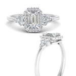 Load image into Gallery viewer, emerald-cut-halo-cluster-accent-diamond-engagement-ring-in-platinum-FD10512EMRANGLE3-NL-WG.jpg?v=1770117234