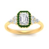 Load image into Gallery viewer, emerald-cut-halo-cluster-accent-emerald-engagement-ring-in-yellow-gold-FD10512EMRGEMGRANGLE5-NL-YG_6c71db48-46cd-4f4b-8f49-25d97261ab96.jpg?v=1770117347