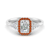 Load image into Gallery viewer, emerald-cut-halo-cluster-accent-orange-sapphire-engagement-ring-in-white-gold-FD10512EMRGSAOR-NL-WG_0f484b39-be54-4d10-a82d-5b43d29f7b17.jpg?v=1770117347