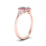 Load image into Gallery viewer, emerald-cut-halo-cluster-accent-pink-sapphire-engagement-ring-in-rose-gold-FD10512EMRGSADRPIANGLE2-NL-RG.jpg?v=1770117234