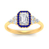 Load image into Gallery viewer, emerald-cut-halo-cluster-accent-sapphire-engagement-ring-in-yellow-gold-FD10512EMRGSABLANGLE5-NL-YG_23a94bb1-2d27-4bf8-9b78-15c0fc63561f.jpg?v=1770117347