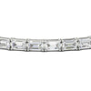 Load image into Gallery viewer, emerald-cut-horizontal-tennis-bracelet-in-white-gold-fdbrc10220emangle5-10-00ct-nl-wg