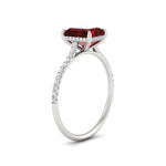 Load image into Gallery viewer, emerald-cut-red-ruby-under-halo-wedding-ring-with-diamond-in-white-gold-FD9788EMRGRUDR-NL-WG.jpg