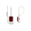 Load image into Gallery viewer, emerald-cut-ruby-halo-lever-back-2-ct-diamond-earring-in-white-gold-FD-EAR11235EMGRUDRANGLE1-2.00CT-NL-WG.jpg