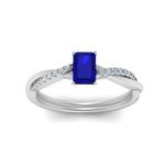 Load image into Gallery viewer, emerald-cut-sapphire-simple-engagement-ring-in-white-gold-FD8253EMRGSABL-NL-WG-GS.jpg