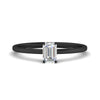 Load image into Gallery viewer, emerald-cut-thin-classic-solitaire-engagement-ring-in-black-gold-fdens9358emrsleep-nl-bg